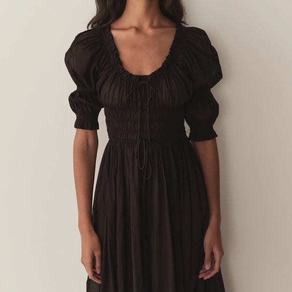 Doen Ischia Dress in Black - Size S - Picture 2 of 8